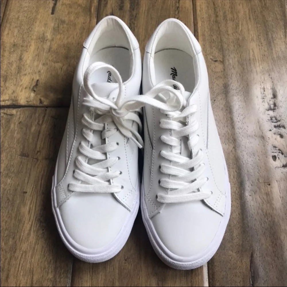 Madewell Sidewalk White Sneaker Size 7
